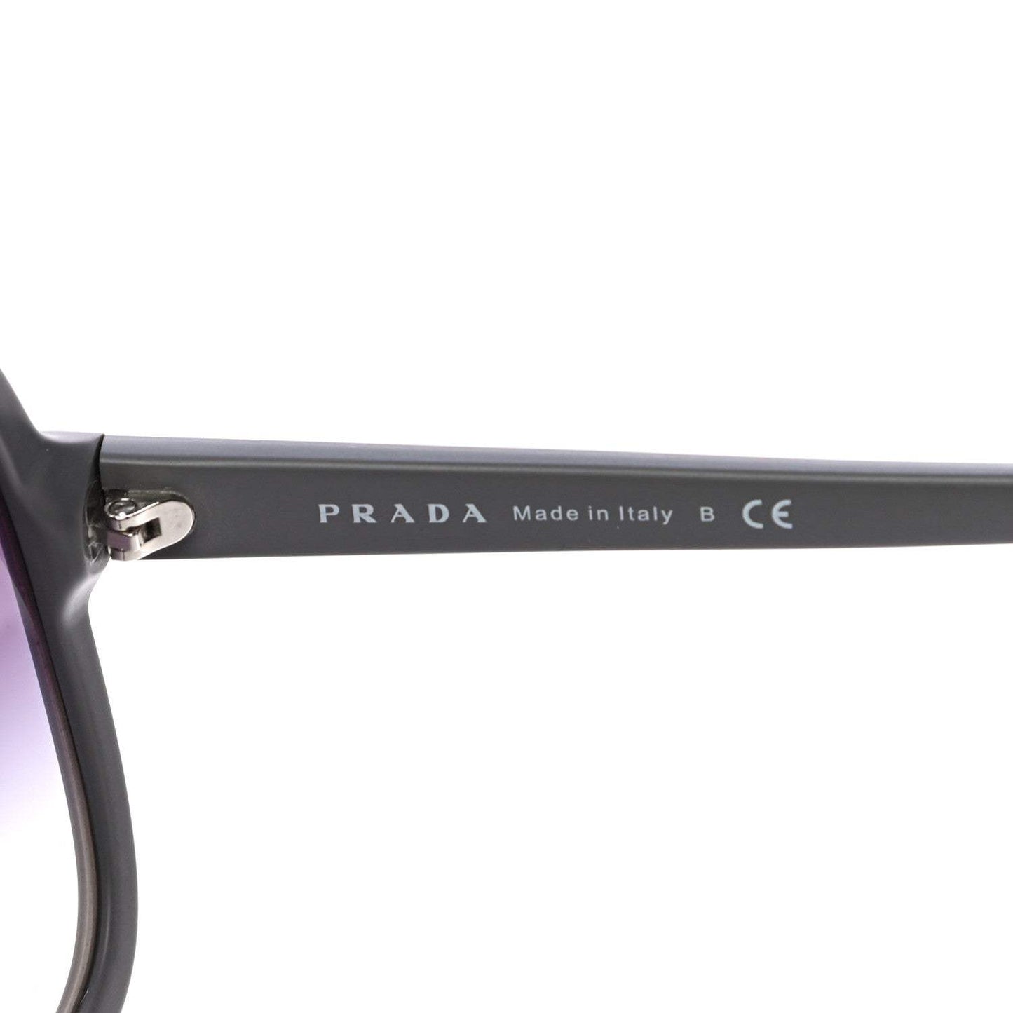 Prada SPR 05S UFG-4W1 - Matte Alluminium Grey-Violet Gradient by Prada for Women - 56-19-135 mm Sunglasses