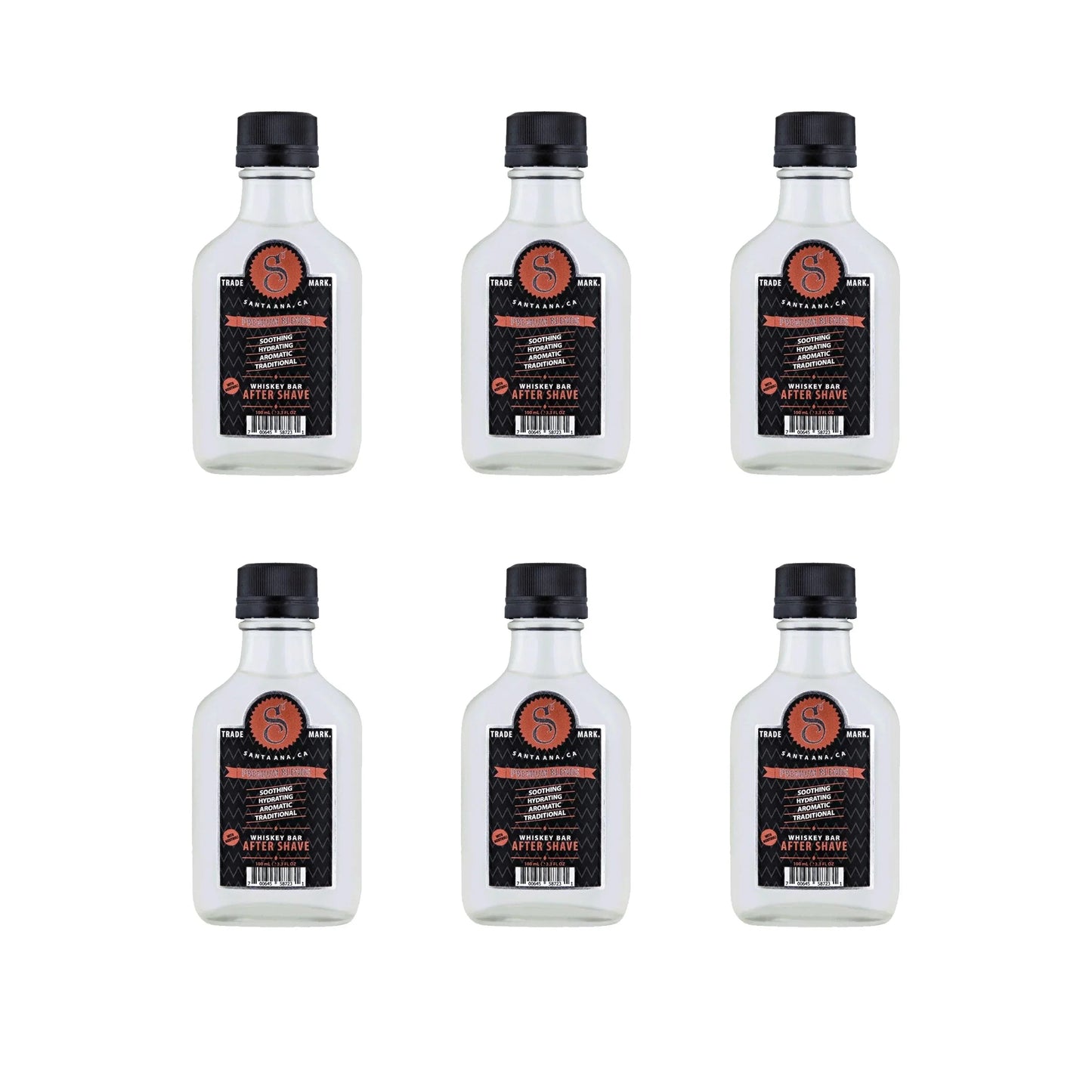 Suavecito Premium Blends Whiskey Bar Aftershave 3.3 oz Multipack