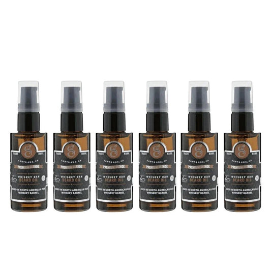 Suavecito Premium Blends Whiskey Bar Beard Oil 1 oz - 6 Pack