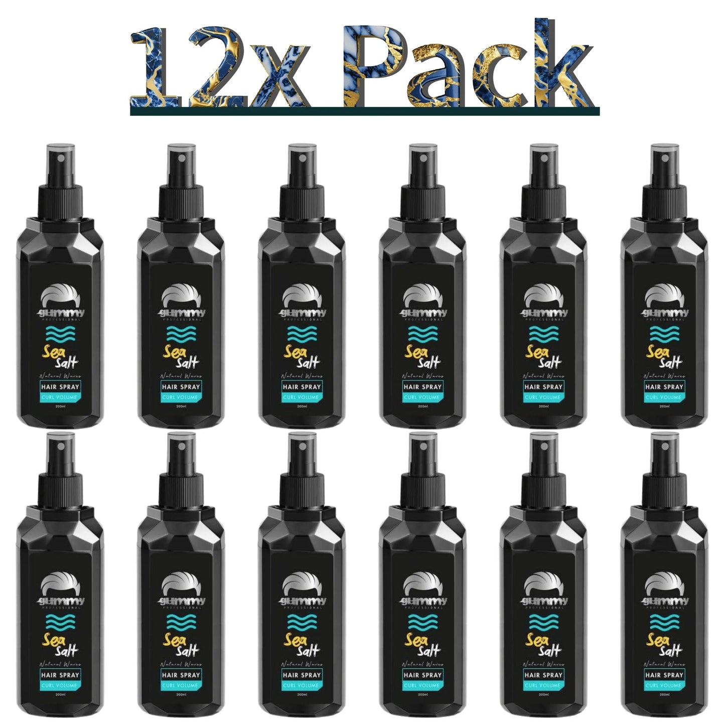 Gummy Sea Salt Hair Spray Multipack