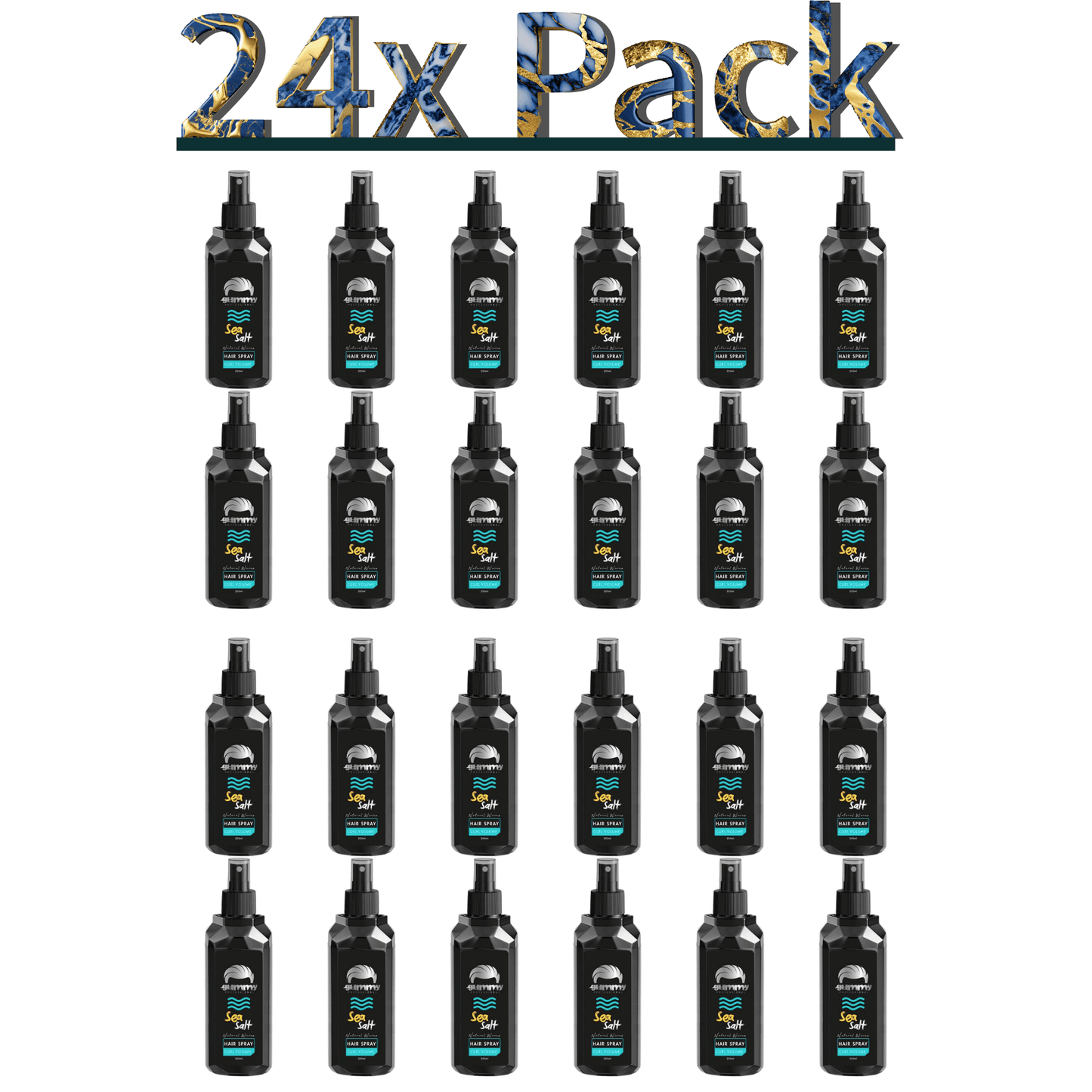 Gummy Sea Salt Hair Spray Multipack