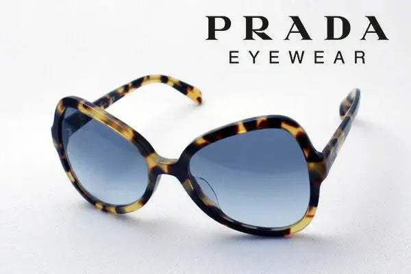 Prada SPR 05S 7S0-4R2 - Medium Havana-Blue Gradient by Prada for Women - 56-19-135 mm Sunglasses
