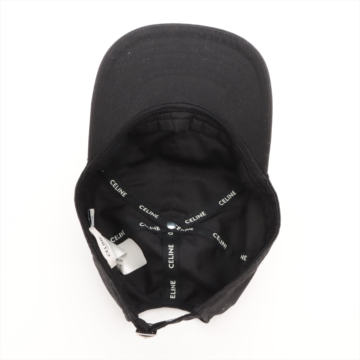 Celine Cotton Cap Black