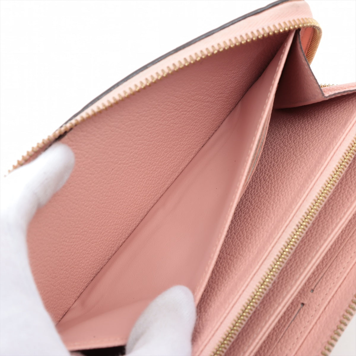 Louis Vuitton Empreinte Zippy Wallet Rose Ballerine