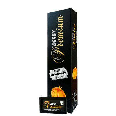 Derby Double Edge Razor Blades 100Ct - Premium DE-D114-PRE - BarberSets
