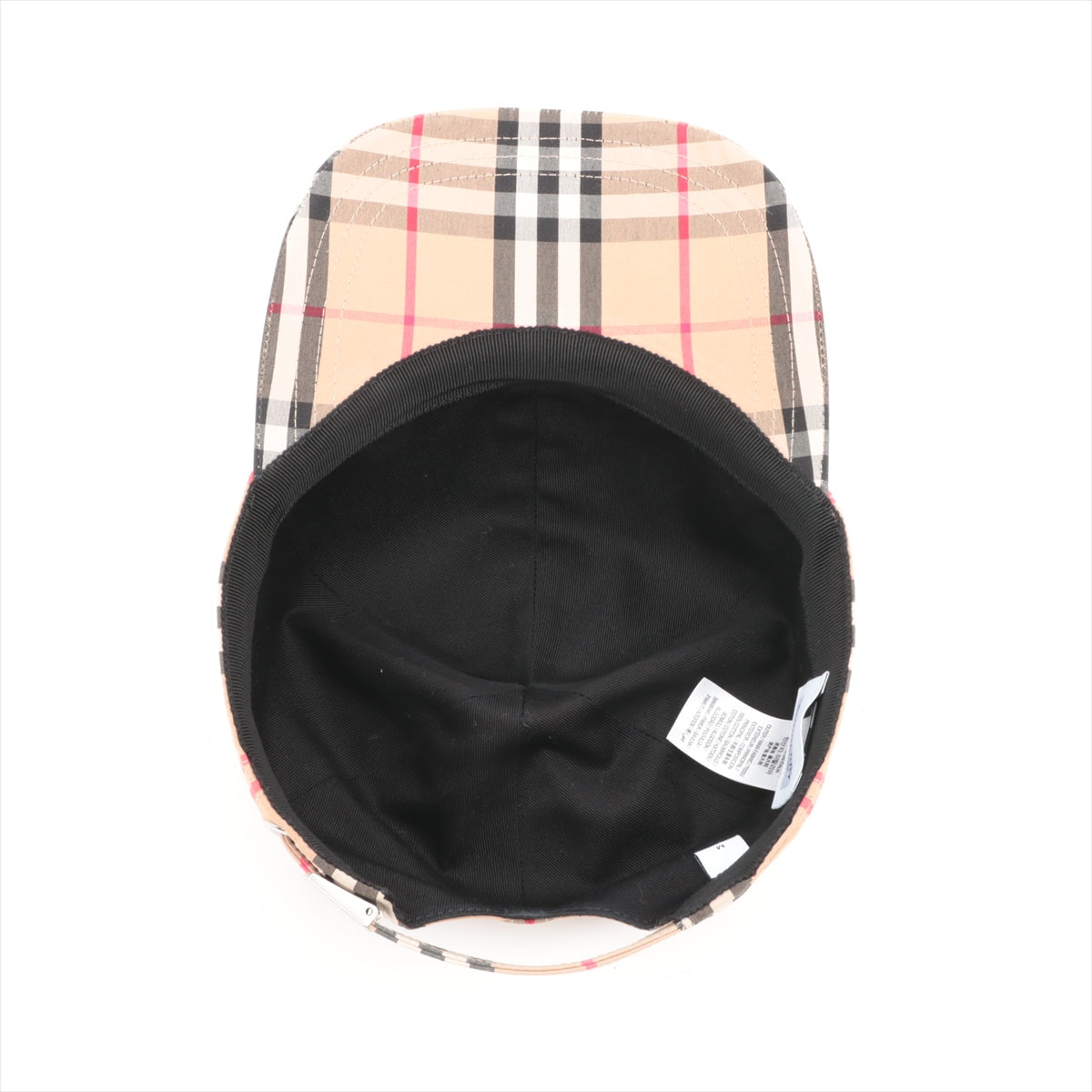 Burberry TB Logo Nova Check Cap Beige