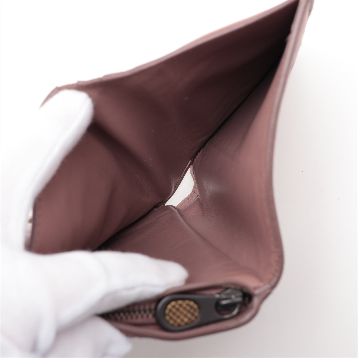 Bottega Veneta Intrecciato Leather Bi fold Medium Wallet