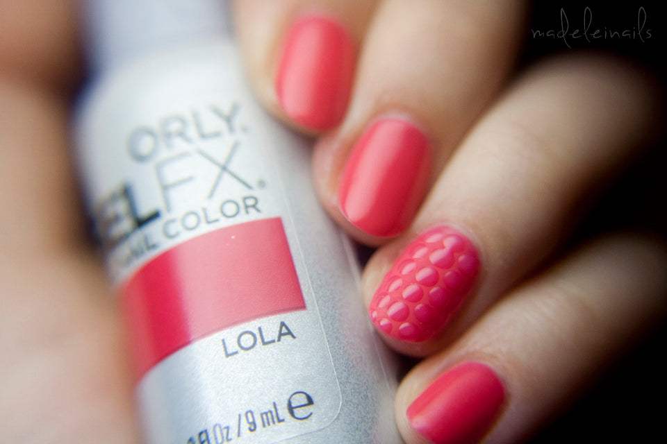 Orly Gelfx Gel Nail Color 0.3 Fl Oz / 9 Ml Lola