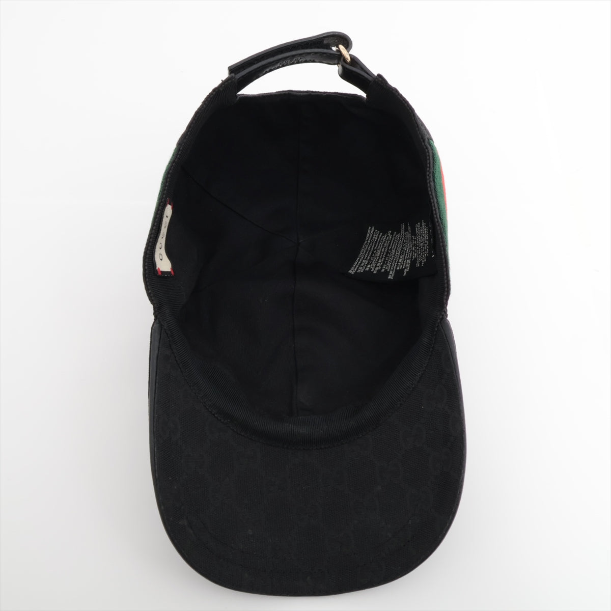Gucci Black Original GG Canvas Baseball Cap