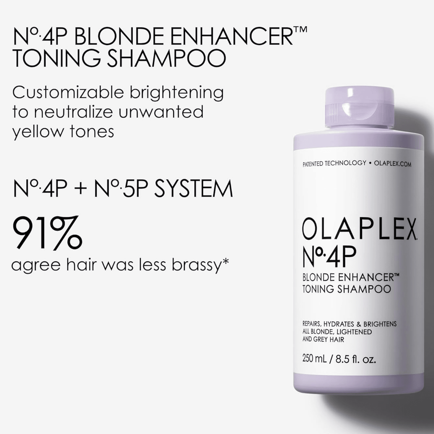 Olaplex No. 4P Blonde Enhancing 8.5 Oz