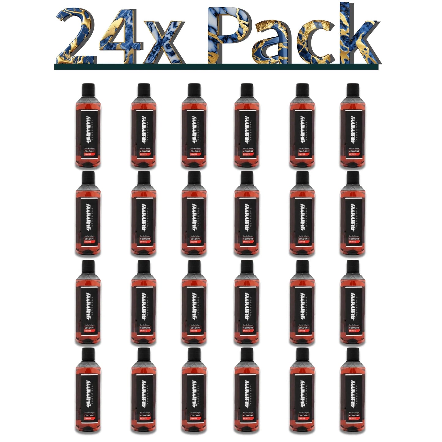 Gummy Aftershave Cologne 500ml / 16.9 oz - Invite Multipack