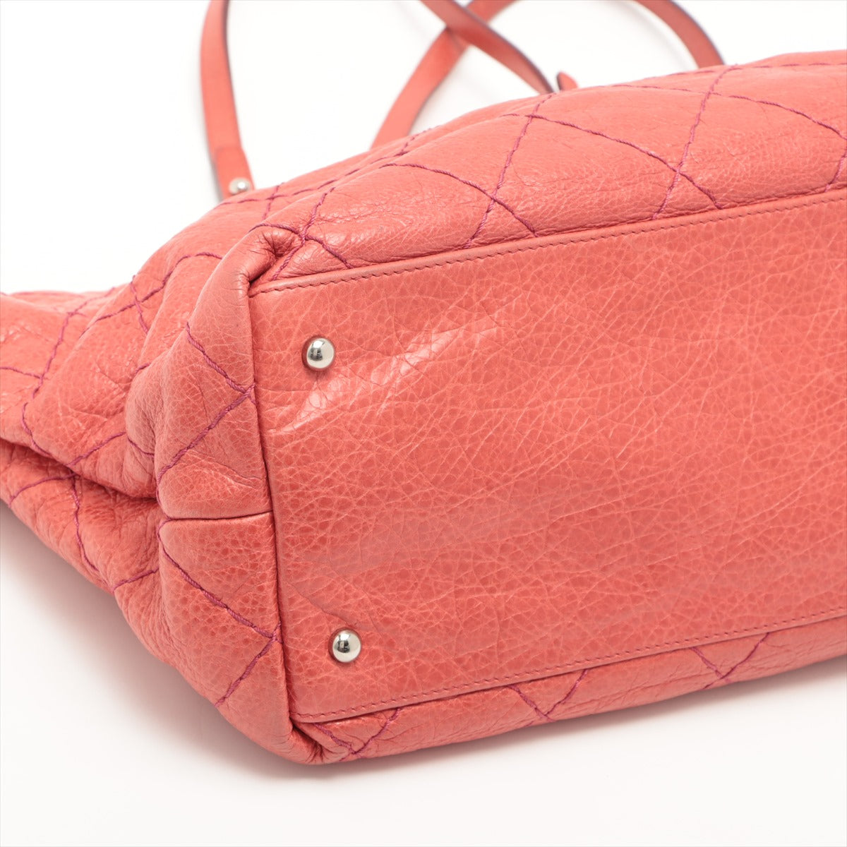 Chanel Wild Stitch Vintage Calfskin Tote Bag