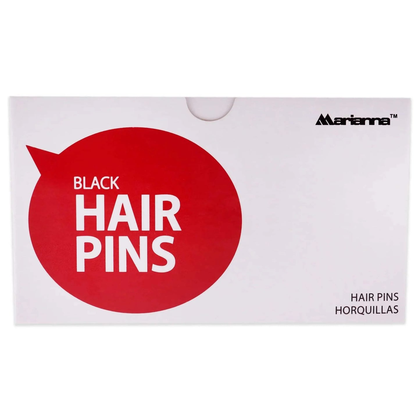 Pro Basic Hair Pins - Black by Marianna for Women - 1 lb Hair Clips