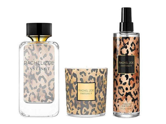 Fearless by Rachel Zoe for Women - 3 Pc Gift Set 3.4oz EDP Spray, 10oz Body Mist, Scarf