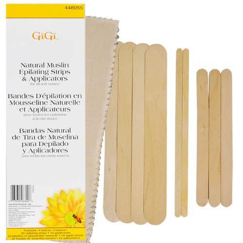 Gigi Natural Muslin & Spatula Combo (0.4lb)