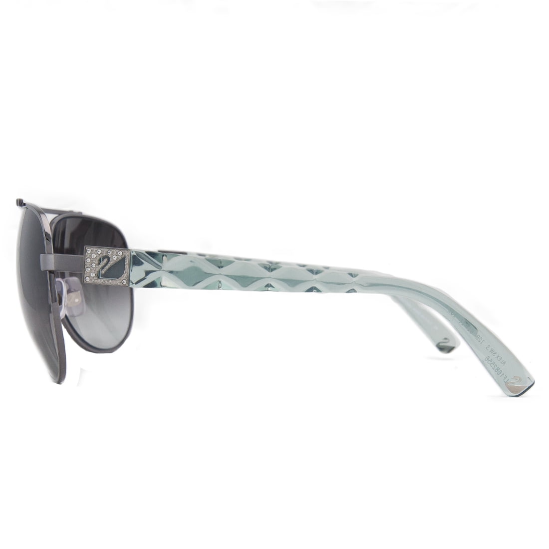 Swarovski SK0003 Metal Sunglasses 6112B by Swarovski for Unisex - 61-11-130 mm Sunglasses