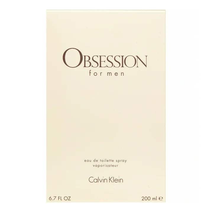 Obsession by Calvin Klein for Men - 6.7 oz EDT Spray