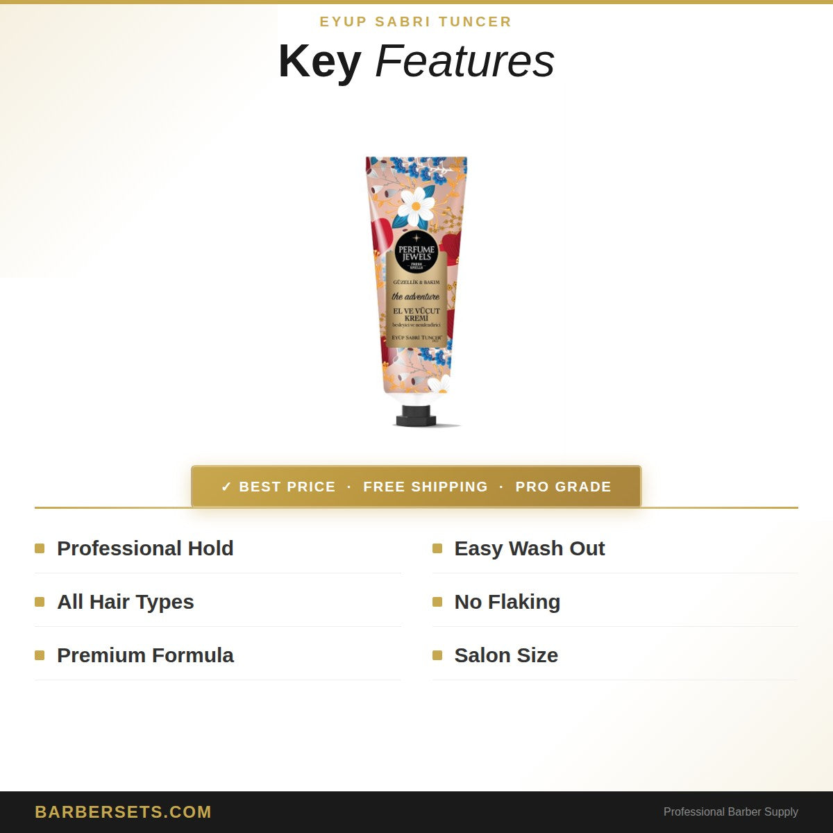 EYUP SABRI TUNCER EST1923-EYUP SABRI TUNCER -PERFUME JEWELS  HAND and BODY CREAM 50 ML -  ADVENTURE PERFUME JEWELS  HAND and BODY CREAM 50 ML -  ADVENTURE