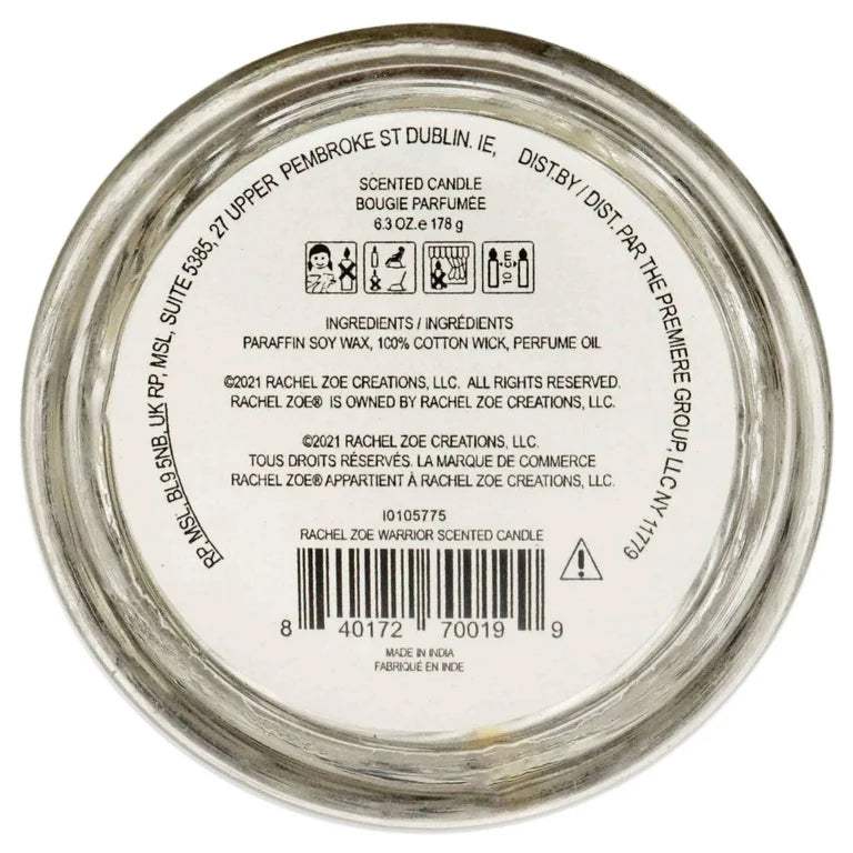 Warrior Scented Candle by Rachel Zoe for Women - 6.3 oz Candle