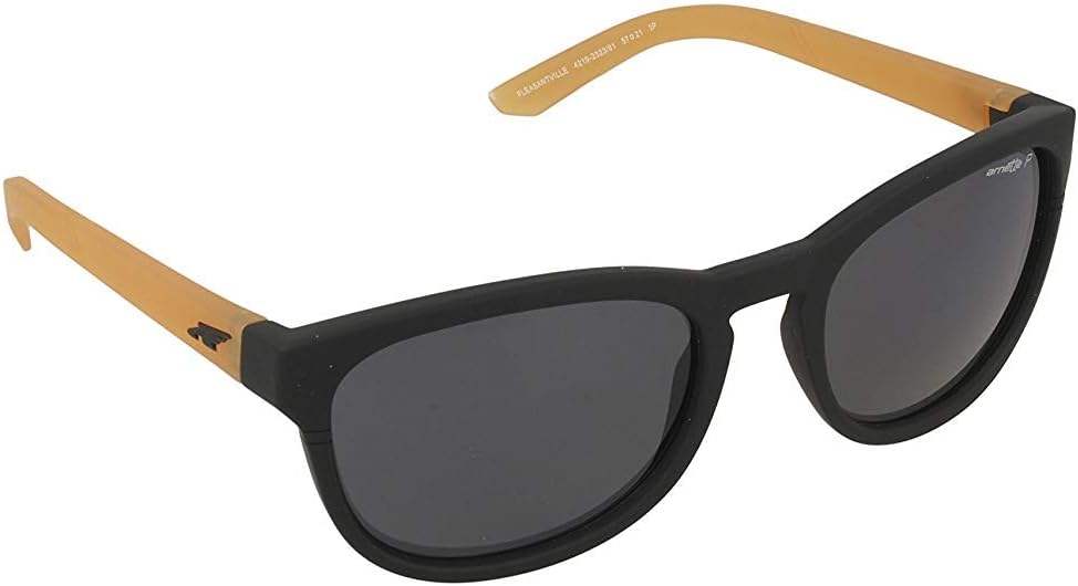 Arnette AN 4219 2323-81 Pleasantville - Fuzzy Black-Grey Polarized by Arnette for Men - 57-21-135 mm Sunglasses