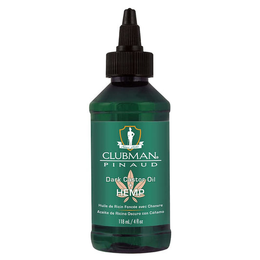 Clubman Pinaud Dark Castor Oil + Hemp, 4 fl oz