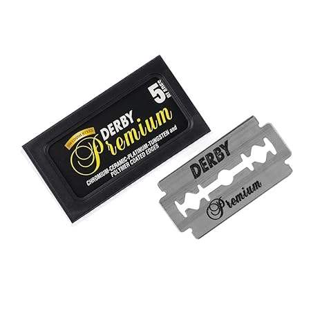 THE SHAVE FACTORY Double Edge Safety Razor Premium - Black