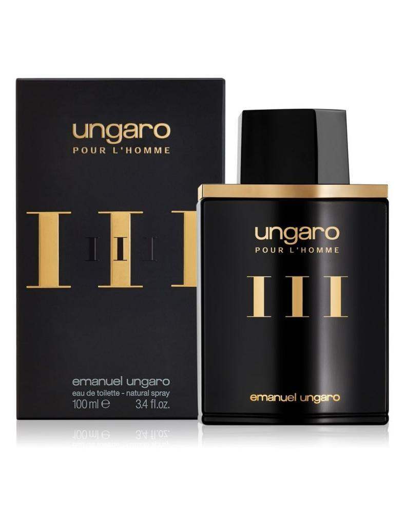 Ungaro III by Emanuel Ungaro for Men - 3.4 oz EDT Spray