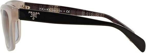 Prada SPR 11S UFH-4S2 - Opal Beige-Black by Prada for Women - 53-18-140 mm Sunglasses