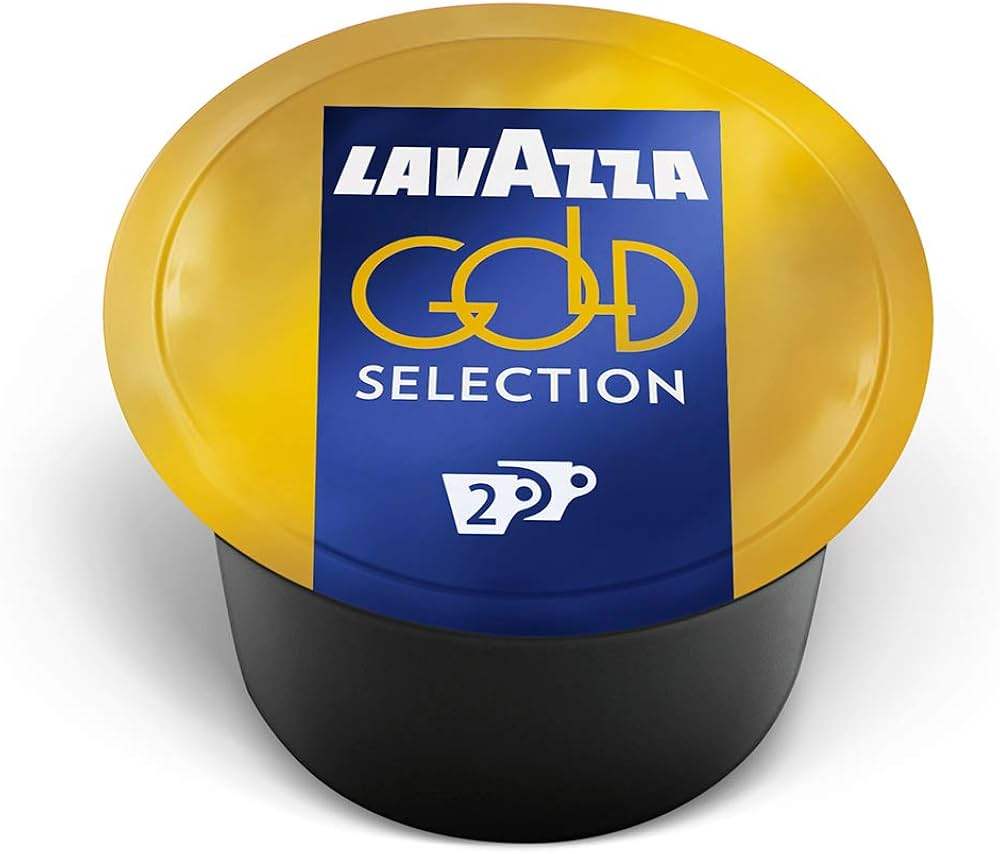 Blue Gold Selection 2 Roast Ground Coffee Pods by Lavazza - 100 Pods Coffee