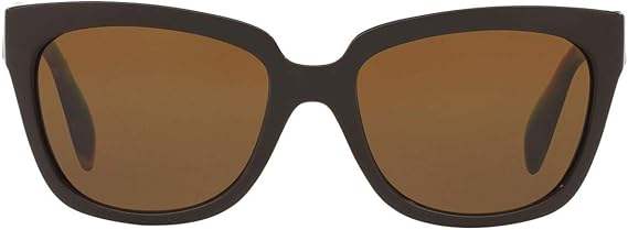 Prada SPR 07P DHO-5Y1 - Brown-Brown Polarized by Prada for Women - 56-18-140 mm Sunglasses