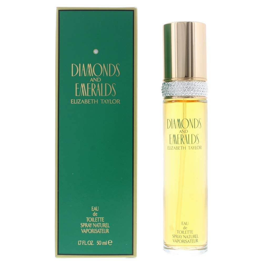 Diamonds and Emeralds by Elizabeth Taylor for Women - 1.7 oz EDT Spray