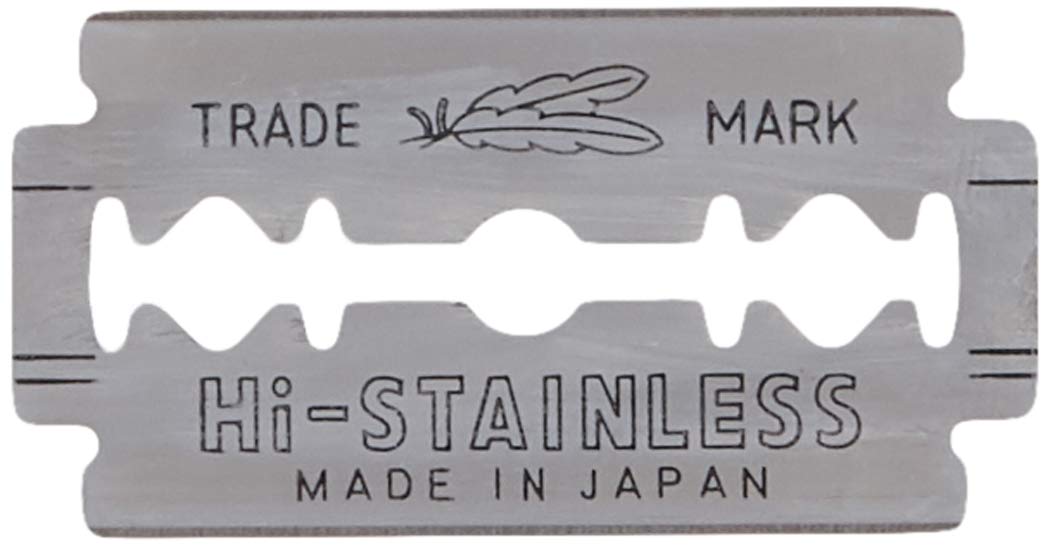 Feather Hi Stainless Double Edge Blades, 30 Count
