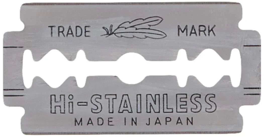 Feather Hi Stainless Double Edge Blades, 30 Count