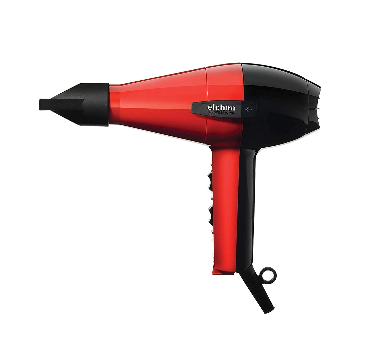 Elchim 2001 Hair Dryer - Red & Black