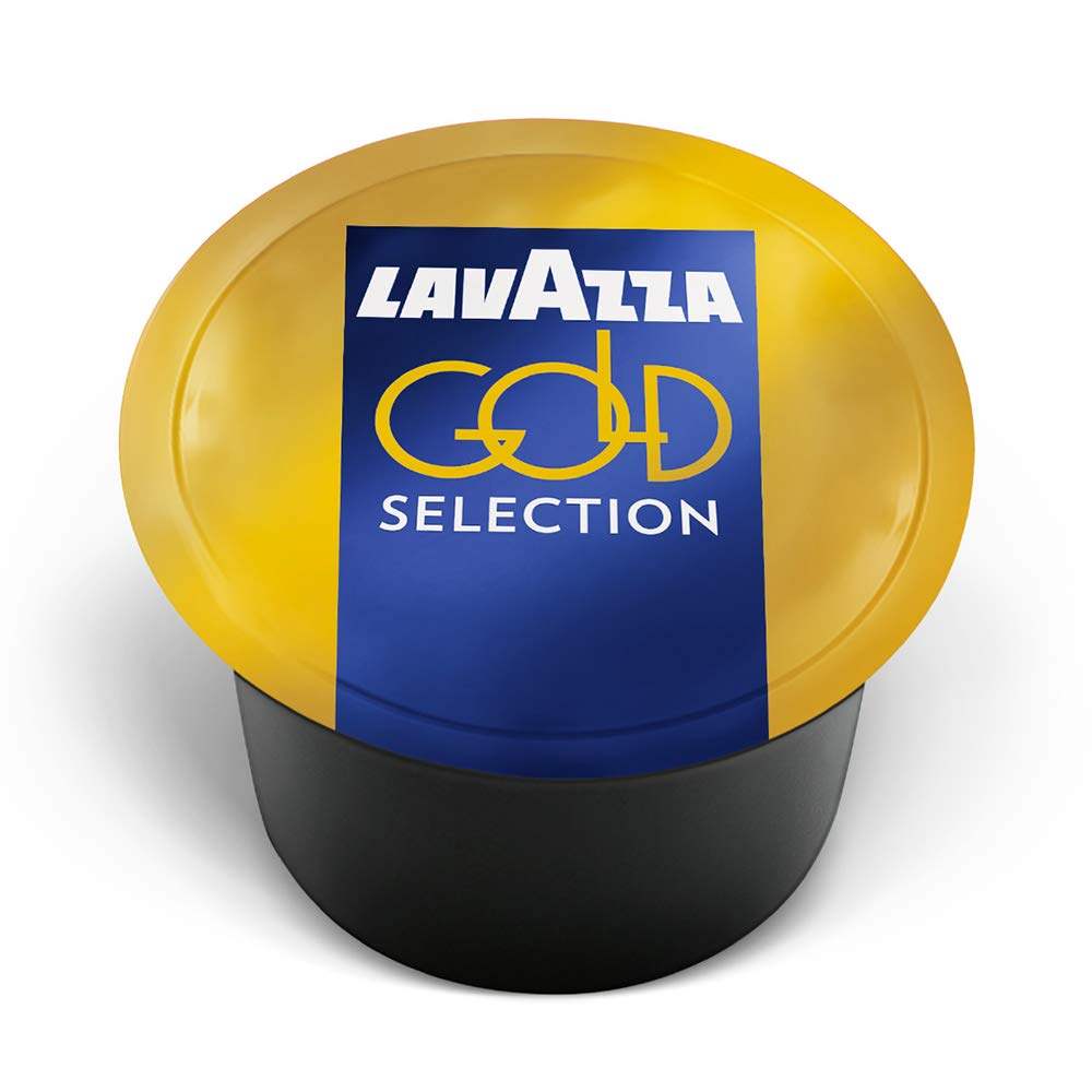 Blue Gold Selection Roast Ground Coffee Pods by Lavazza - 100 Pods Coffee