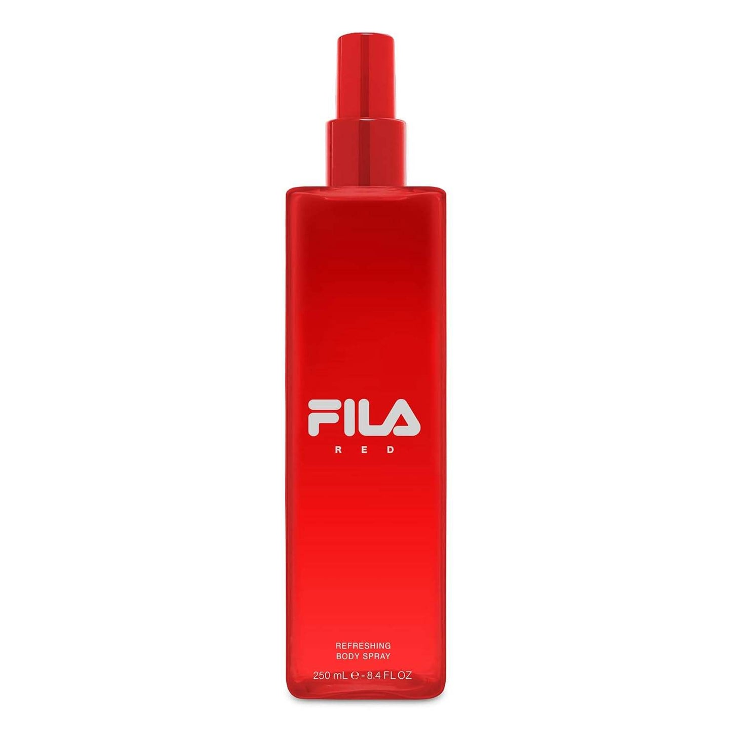 Fila Red by Fila for Men - 2 Pc Gift Set 3.4oz EDT Spray, 8.4oz Body Spray