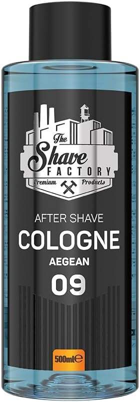 The Shave Factory  After Shave Cologne 09 Aegean 16.9 oz - 500 ml