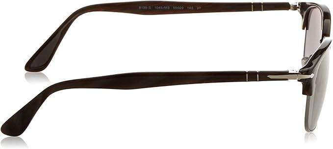 Persol PO8139S 1045-M3 - Dark Horn-Grey Gradient Polarized by Persol for Men - 52-20-145 mm Sunglasses