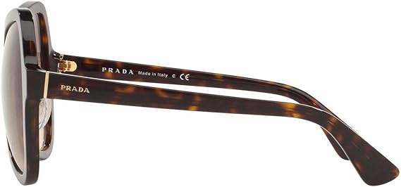 Prada SPR 18S 2AU-3D0 - Brown-Brown Gradient by Prada for Women - 55-20-135 mm Sunglasses