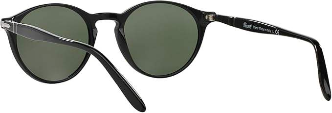 Persol PO3092SM 9014-58 - Black-Green Polarized by Persol for Men - 50-19-145 mm Sunglasses