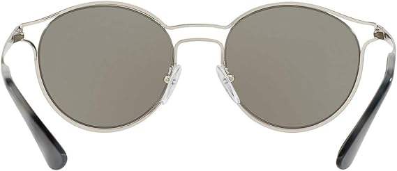 Prada SPR 62S 1BC-2B0 - Silver-Silver by Prada for Women - 53-19-140 mm Sunglasses