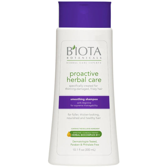 Biota Botanicals Proactive Herbal Care Smoothing Shampoo 10.1 oz (0.63lb)