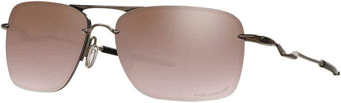 Oakley Tailback OO4109-03 - Tailback Titanium-Titanium Iridium Polarized by Oakley for Men - 60-15-121 mm Sunglasses