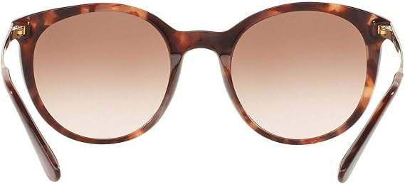 Prada SPR 17S UE0-0A6 - Spotted Brown Pink-Brown Shaded by Prada for Women - 53-21-140 mm Sunglasses