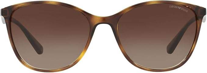 Emporio Armani AR 8043-H 5026-T5 - Dark Havana-Brown Polarized by Giorgio Armani for Women - 54-18-135 mm Sunglasses