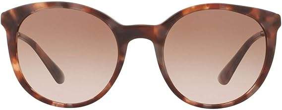 Prada SPR 17S UE0-0A6 - Spotted Brown Pink-Brown Shaded by Prada for Women - 53-21-140 mm Sunglasses