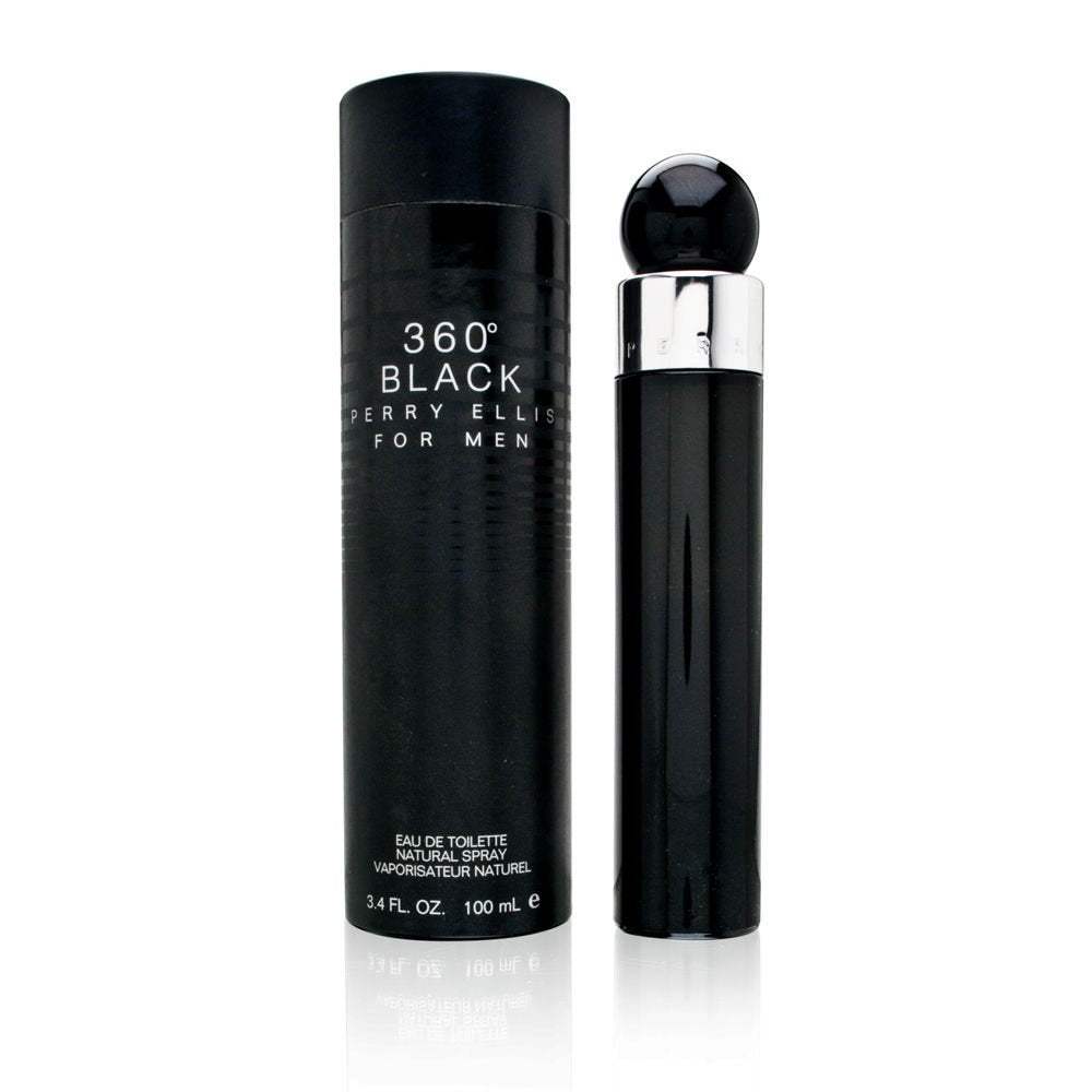 360 Black by Perry Ellis for Men - 3.4 oz EDT Spray