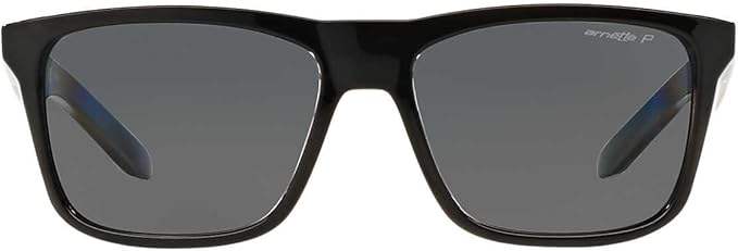 Arnette AN 4217 41-6G Syndrome - Gloss Black-Silver by Arnette for Men - 57-17-140 mm Sunglasses