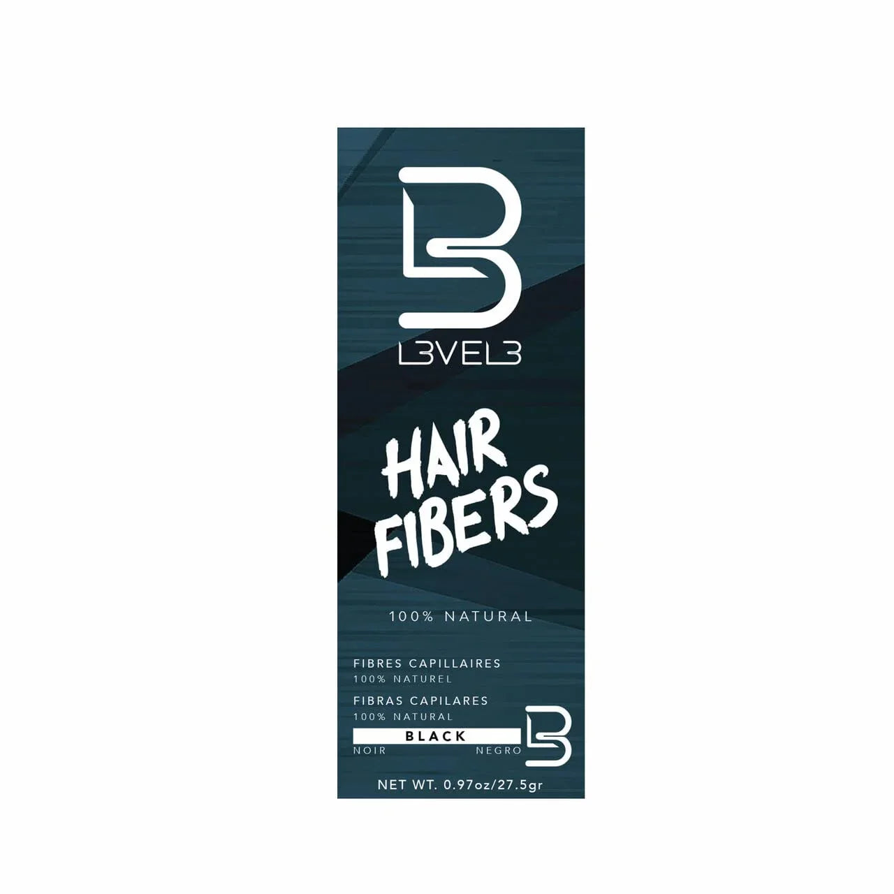 L3VEL3 Hair Fibers Black 30ml / 0.97 oz - Multipack