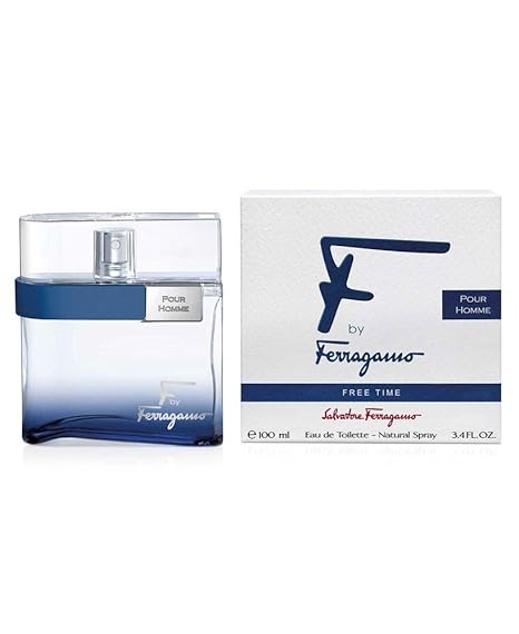 F by Ferragamo Free Time by Salvatore Ferragamo for Men - 3.4 oz EDT Spray